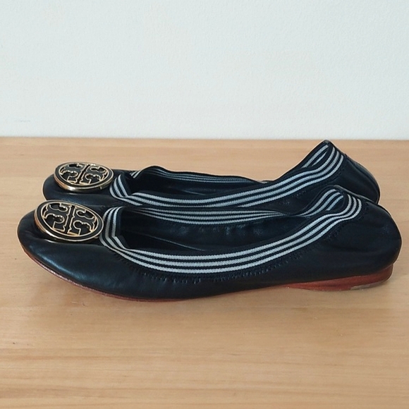Tory burch black flats - Picture 2 of 12
